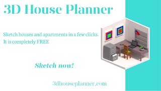 3D House Planner. A Free 3D home design APP  – See Updated Version Below screenshot 2