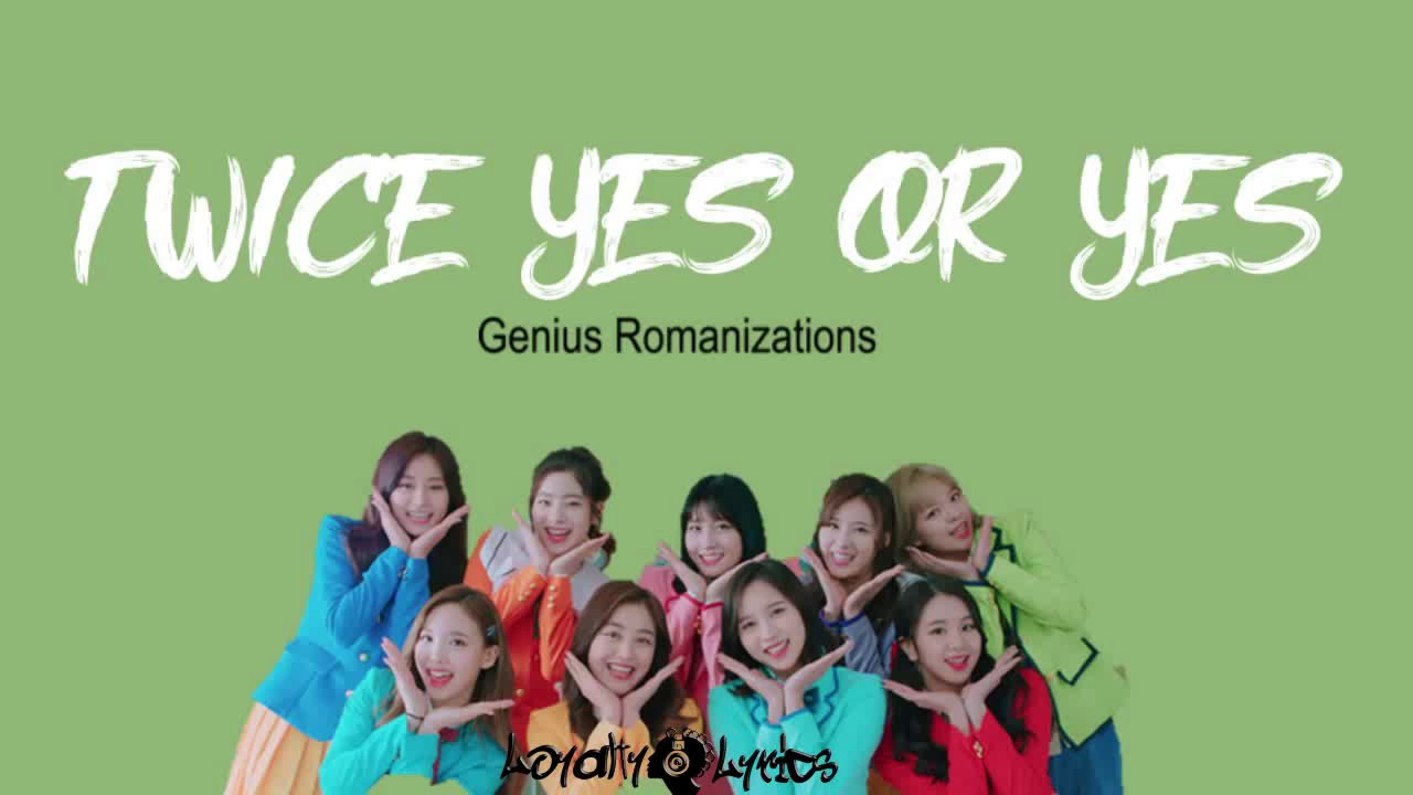 Twice Yes Or Yes M/V - Lyrics - YouTube