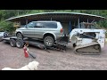 Replacing a fuel line in a SUV
