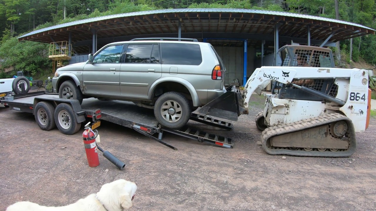 Replacing a fuel line in a SUV