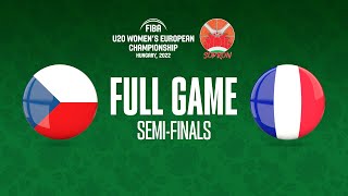 SEMI-FINALS: Czech Republic v France | Full Basketball Game