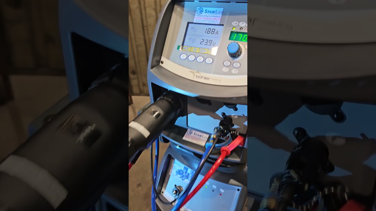 Böhler Terra NX PME - Test QuickPuls welding from Voestalpine Böhler Welding Group 