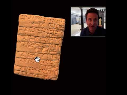 Mediterranean Marketplaces-Cuneiform Tablet on YouTube