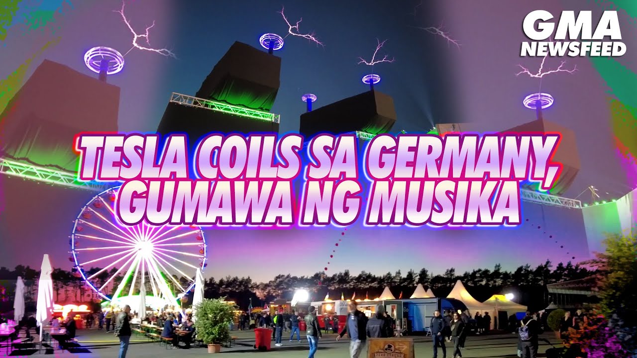 Tesla coils sa Germany, gumawa ng musika | GMA News Feed