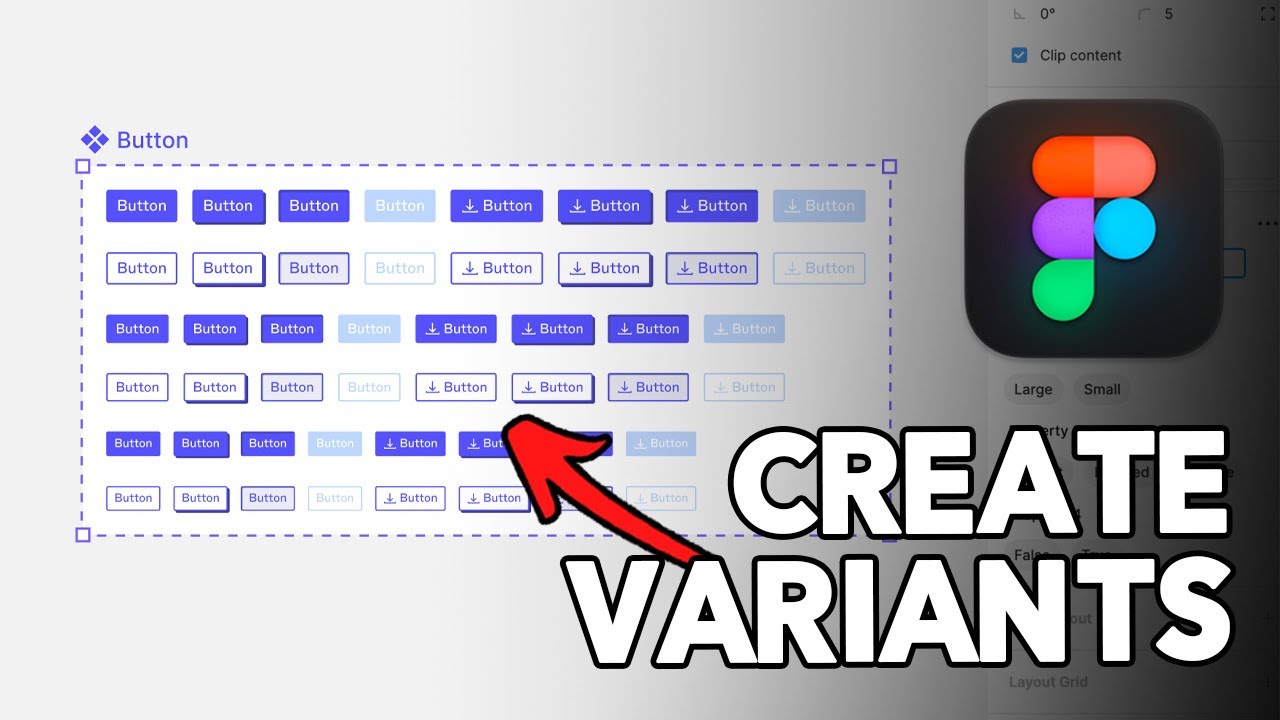 How to Create Variants in Figma (Full Guide) - YouTube
