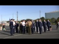 SCIDM 2014 BYU AFROTC Drill Team 1st place inspection