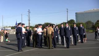 SCIDM 2014 BYU AFROTC Drill Team 1st place inspection