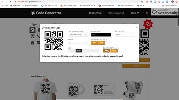 Creating a QR code and inserting it into Power Point