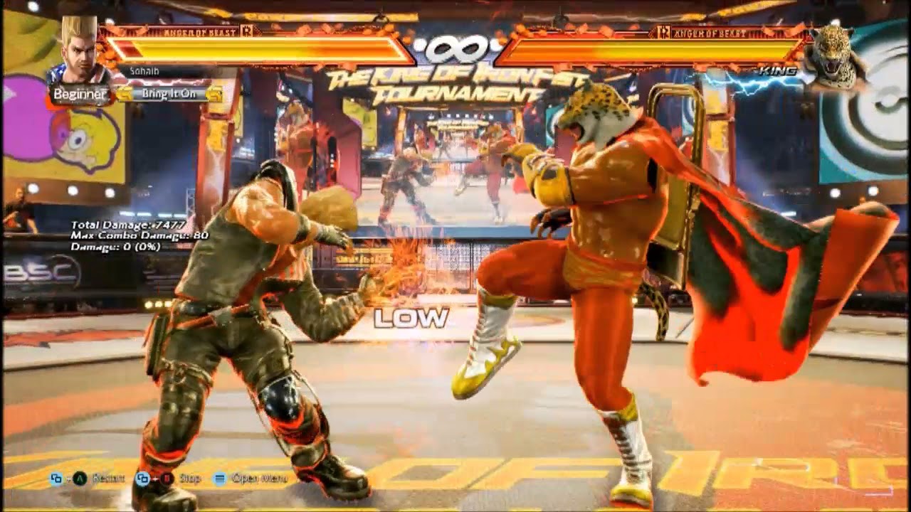 rsr group inc Tekken 7 king punishment to paul phoenix