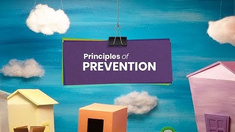 Principles of Prevention, Module 2 AD