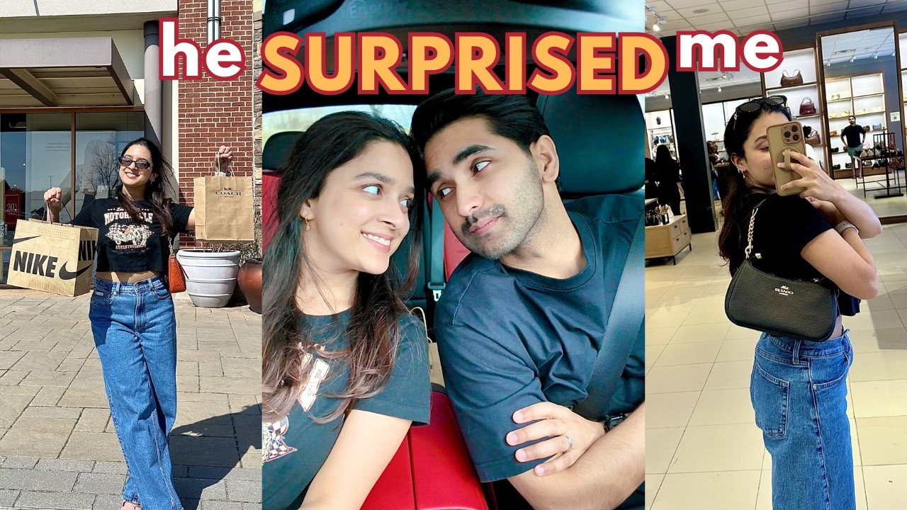 Shopping Vlog + Haul | My Husband Surprised Me with a Coach Bag 😍