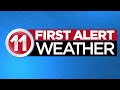 Clouds will gradually clear as we go throughout the day... Tori Alvarado's First Alert Weather Fo...