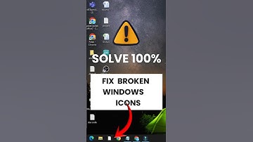 Blank or Missing Icons? Try This Fix! #shorts
