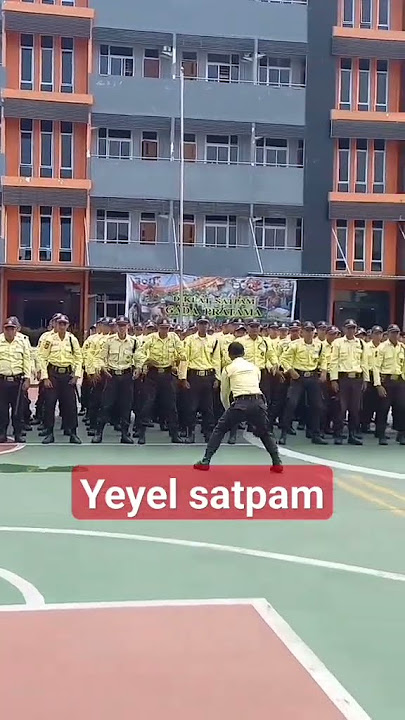 Yel yel satpam terbaik #satpam #yelyelsatpam