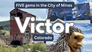 Victor, Colorado - Discover FIVE gems in the "City of Mines" (Gold Camp Bakery, Rita the Troll) 🧌