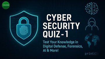 Think You’re Cyber Smart? 🧠 Take the Ultimate Cyber Security Quiz (2025 Edition)  #cybersecurity