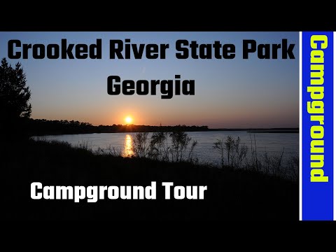 Crooked River State Park Campground Tour Georgia (RV Living Full Time)