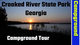 Crooked River State Park Campground Tour Georgia (RV Living Full Time)