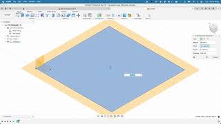 Fusion360 - F121 - How to use the OFF SET PLANE and LOFT command 4m10