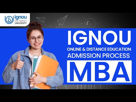 IGNOU Online & Distance MBA| Admission Procedure 2022