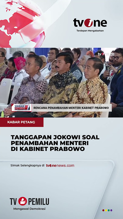 Rencana Penambahan Menteri Kabinet Prabowo | Kabar Petang tvOne