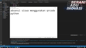 Absensi siswa menggunakan QRCODE | #BeraniAduInovasi