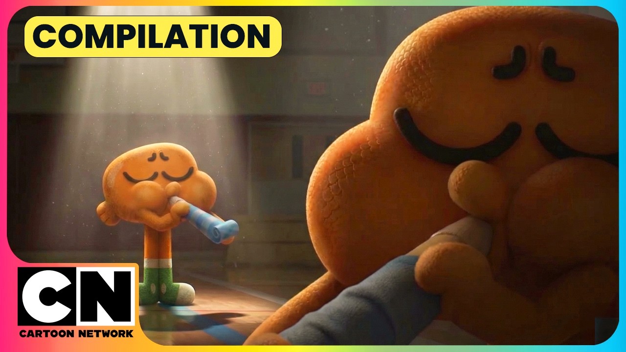 All Eyes on Darwin!👀🌟| The Amazing World Of Gumball🏐| Cartoon for kids✨| @cnindia ​