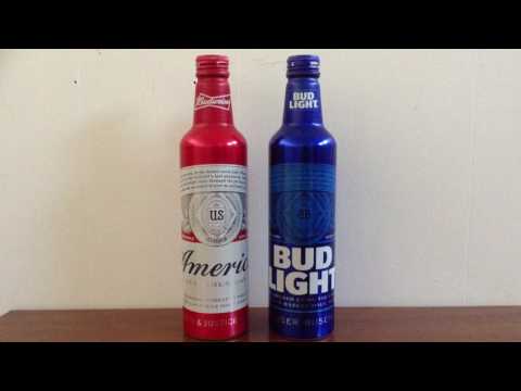 2 CHAI BIA BANG NHOM KIEU MOI CUA MY (BUDWEISER & BUD LIGHT)