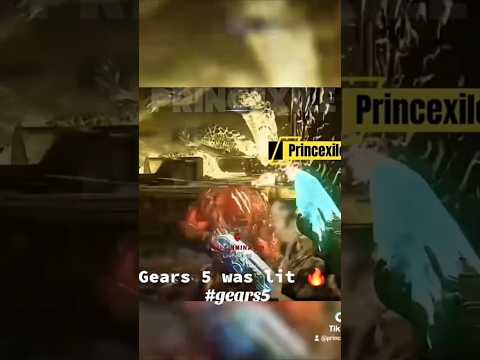 Gears 5 Gnasher goes absolutely CRAZY 🤯🔥​ #gears5 #gearsofwar #gamingmontage