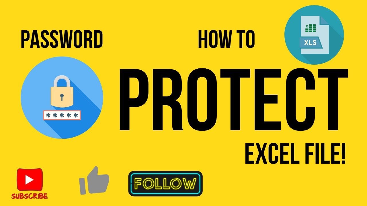 Excel Trick: How to Set a Password on Your Excel File! #microsoftexcel ...