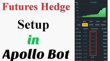 Futures Hedge setup in apollo bot - how best you can setup futures hedge strategy in apollo bot