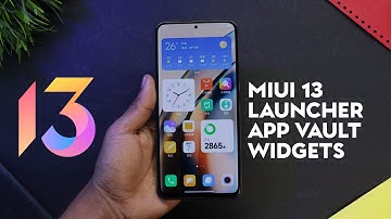 MIUI 13 Leaked Launcher,App Vault,Widgets & More 🔥 Miui 12.5 Vs Miui 13 Features