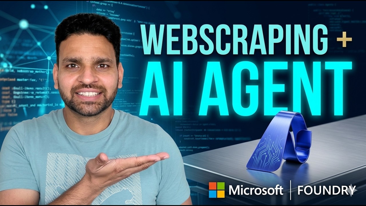 Web Scraping/Crawling with AI Agents | Crawl4AI + Microsoft Foundry ...