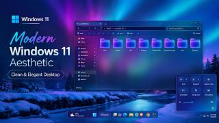 Modern Windows 11 Customization | Clean, Elegant & Aesthetic Desktop
