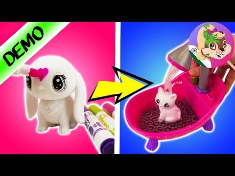 CRAYOLA Washimals Pehle rang dijiye Fir dho dijiye 4 pyaarese praani aur bathtub creative fun! Demo
