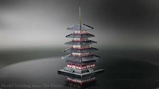 手作り五重塔 Metal Model Build - Japan Five Story Pagoda 日本五重塔- YouTube