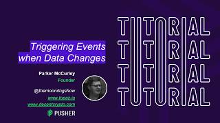 Introduction to In-App Notifications - Part 2 - Triggering Events when Data Changes
