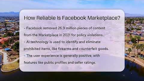 How Reliable Is Facebook Marketplace? - Everyday-Networking