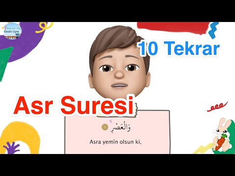 Nurettin'le  Asr Suresi  / 10 Tekrar / Ezber Dualar