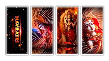 Navratri Special Video Editing Alightmotion||Durga Puja Status||Ambe Maa Bhakti Status🎎Khushboo Tech