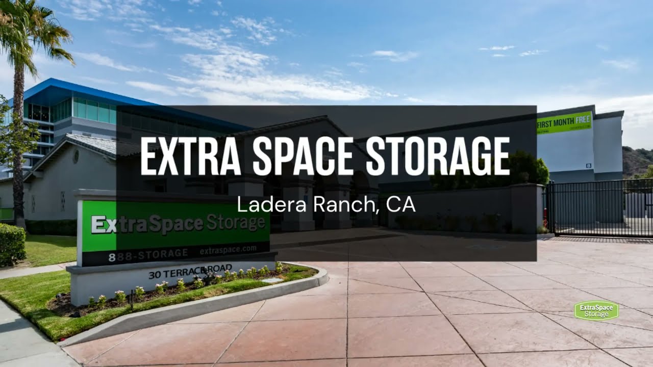 Storage Units in Ladera Ranch, CA Extra Space Storage YouTube