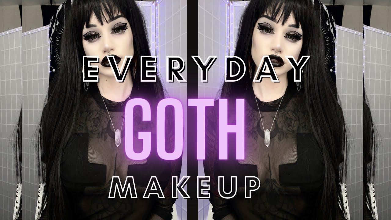 Aging Goth Pushes Through Daily 170-Minute Makeup Ritual