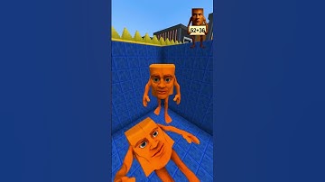 Italian Brainrot Vs Squid Game Lava Jump Part 135 #shorts #minecraft #brainrot