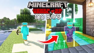 I Survived 100 Days Of HARDCORE Minecraft.. Here's What Happened