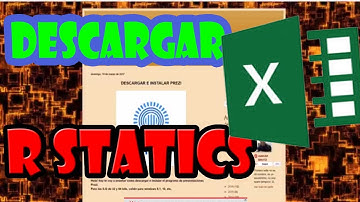 Como descargar e instalar Real statistics | Herramienta estadística