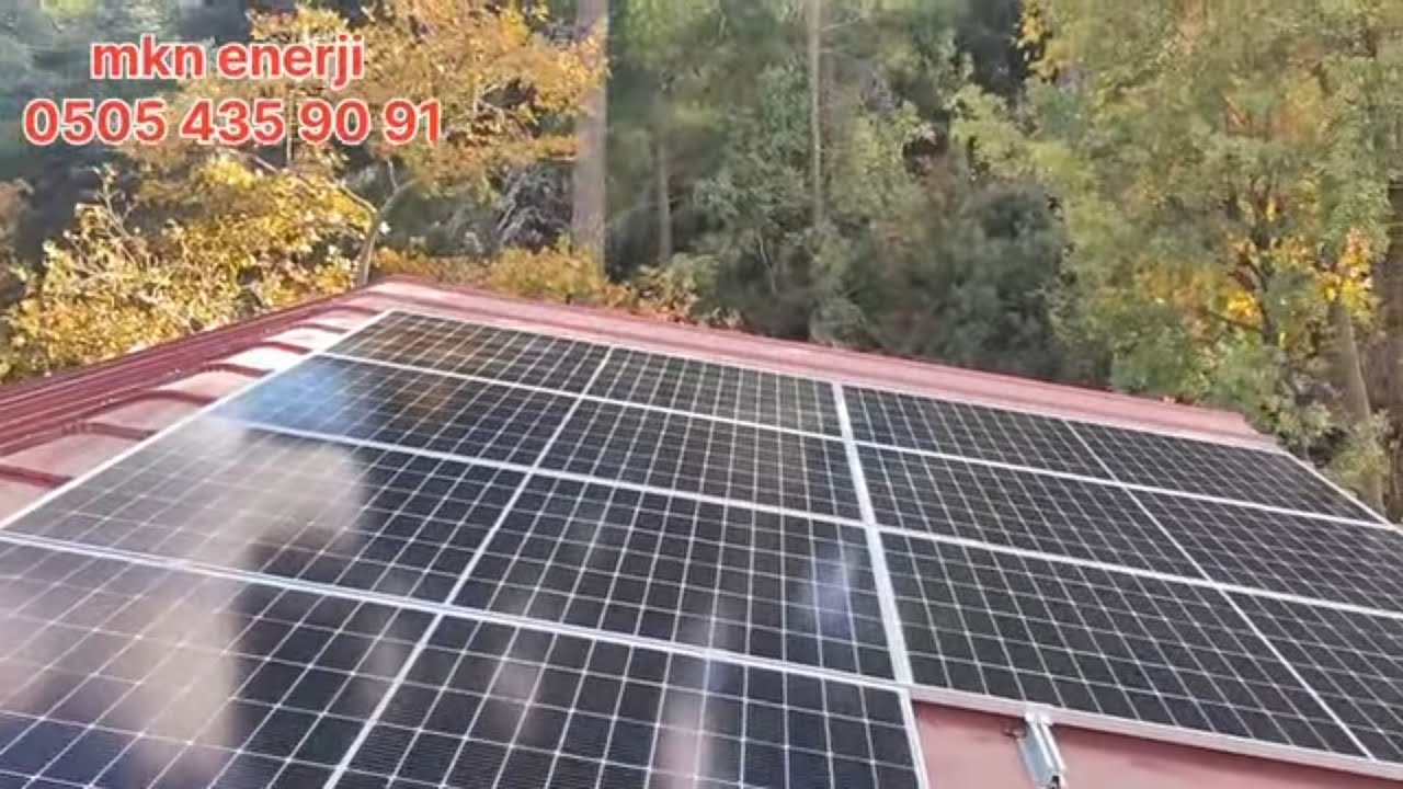 Güneş Paneli ile Tarımsal Sulama Muğla Fethiye Söğütlü