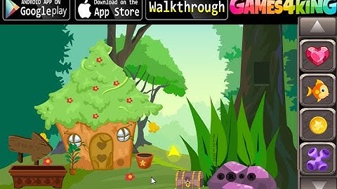 Cartoon Dwarf Escape Game Walkthrough [Games4King]