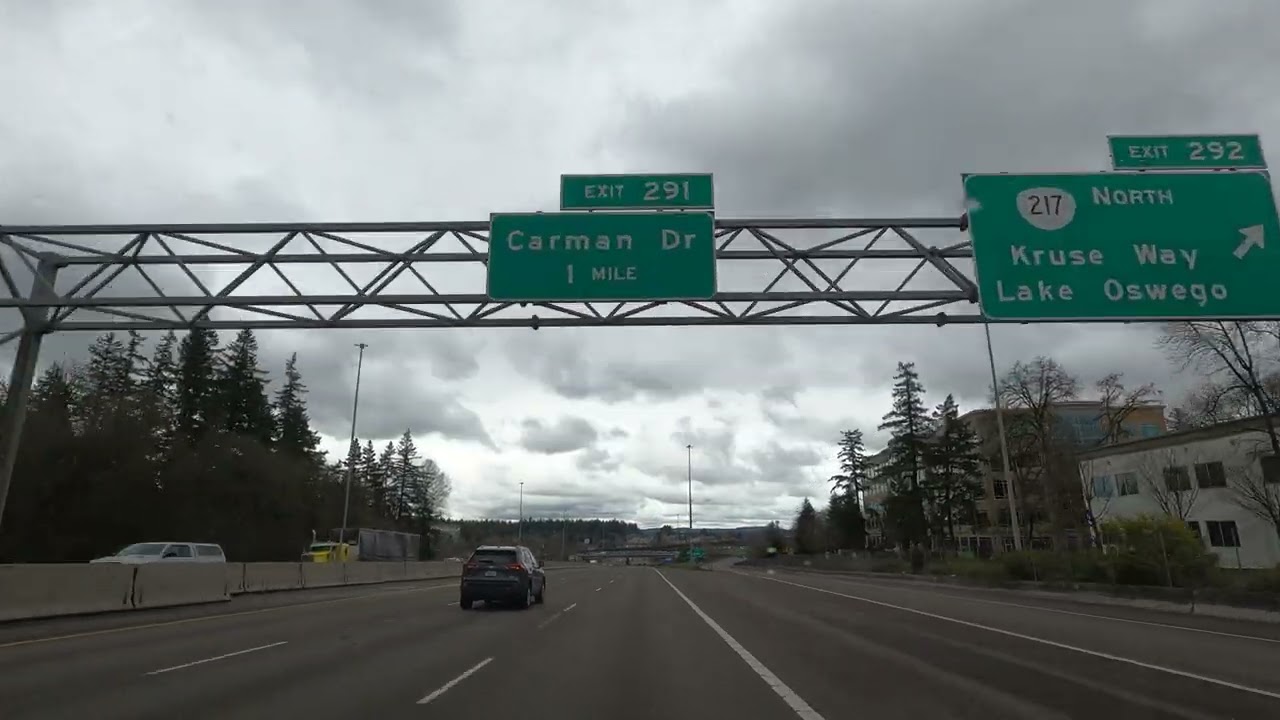 Driving from Portland to Salem, Oregon 4K Realtime Scenic Driving 35K+ Miles and Counting