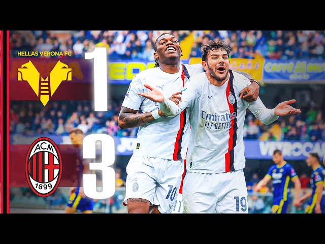 Theo, Pulisic and Sammy secure win | Hellas Verona 1-3 AC Milan Highlights Serie A class=