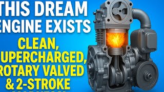 This Dream Engine Exists Clean, Supercharged, Rotary Valved 2-Stroke Madness
